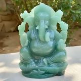 GREEN AVENTURINE GANESHA (Luck And Opportuity) - Image 3