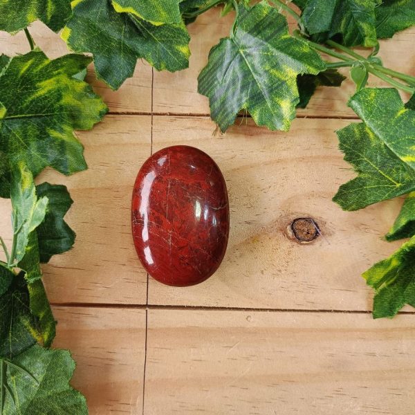 RED JASPER PALMSTONE (Strength And Endurance)