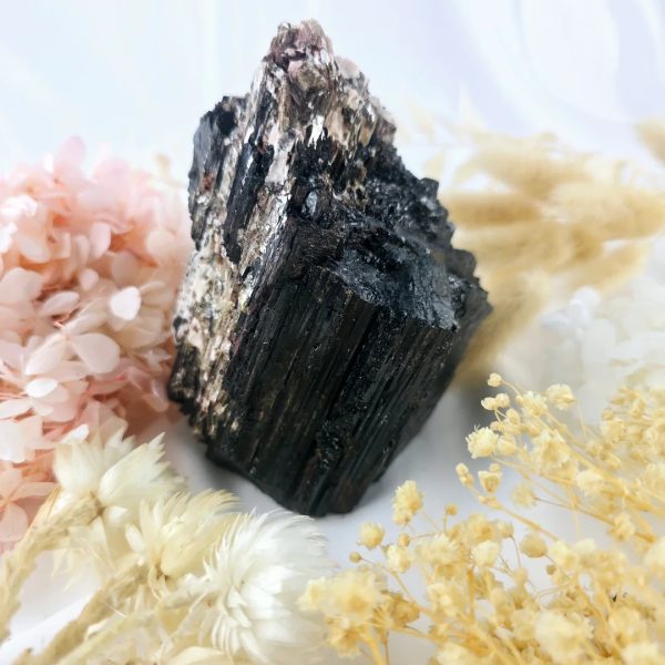 BLACK TOURMALINE ROUGH ELITE (Grounding & Protection)